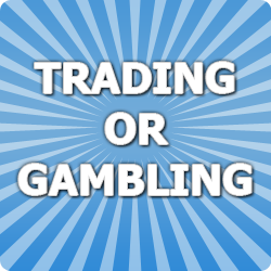 is trading forex gambling